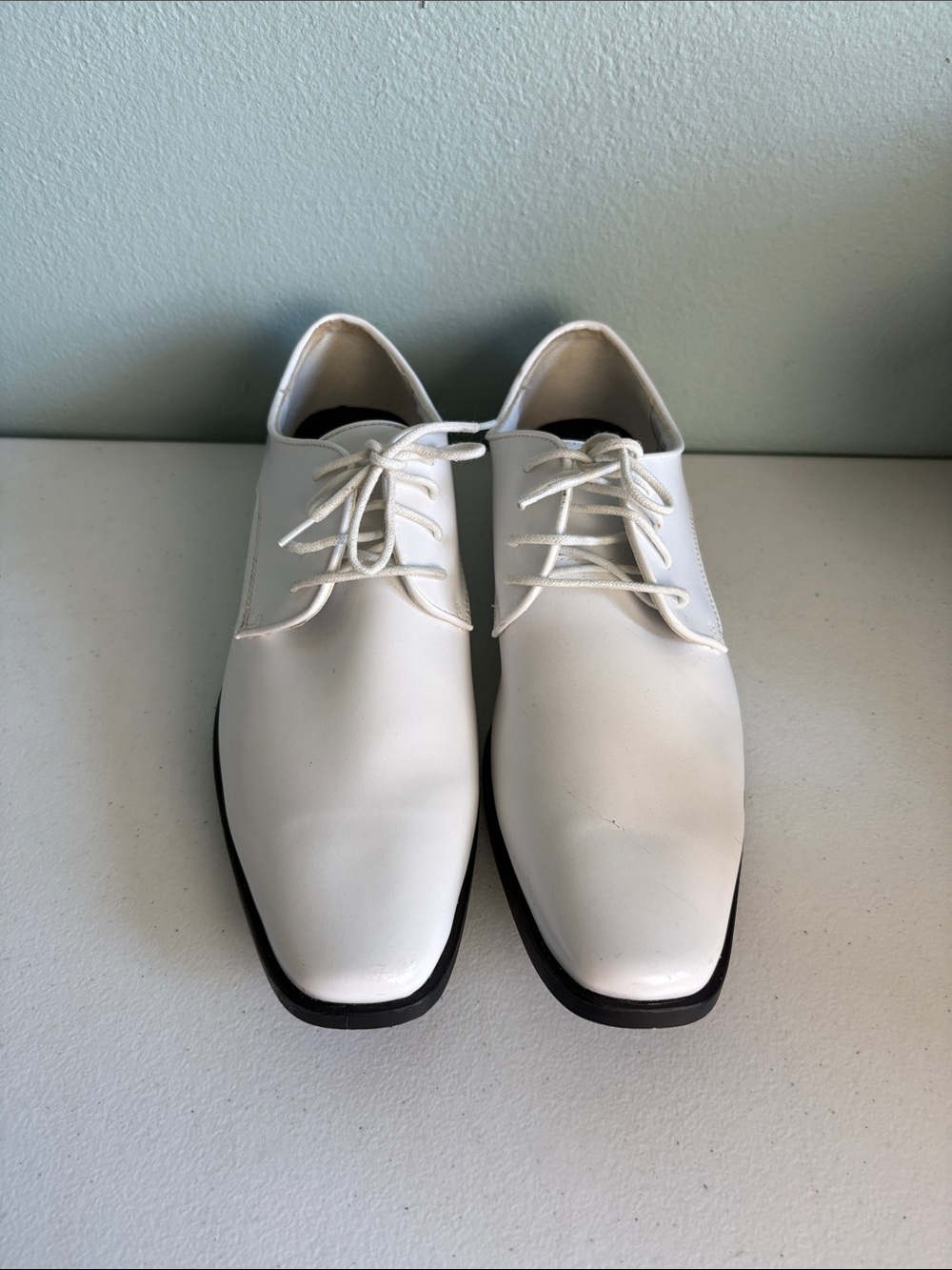 Joseph Abbound 4500 122022 White Men's Lace-Up Dress Shoes Size 11M